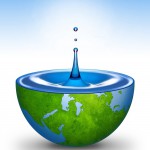Water drop - Water drop background. Water of the World