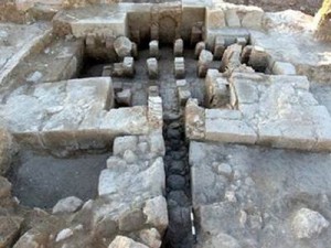 Βυζαντινό λουτρό,ανακαλύφθηκε  στους λόφους  της  Ιουδαίας πρόσφατα