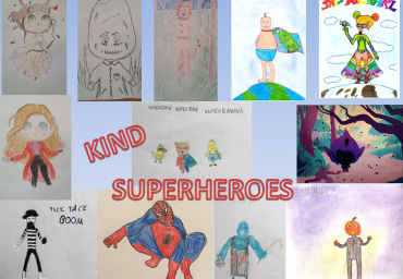 Collage superheroes