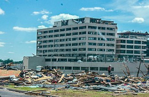 St. Johns Hospital After 22/5/2011 Tornado