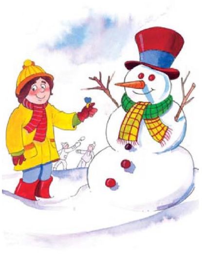 ο χιονανθρωπος και το κοριτσι-τουρτουρι