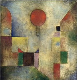 Paul klee, Red Ballon, 1922