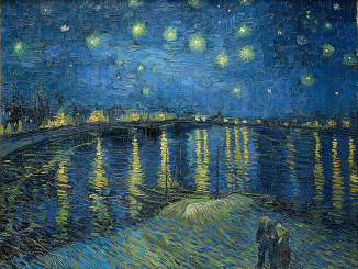 Starry Night over the Rhône (1888)
