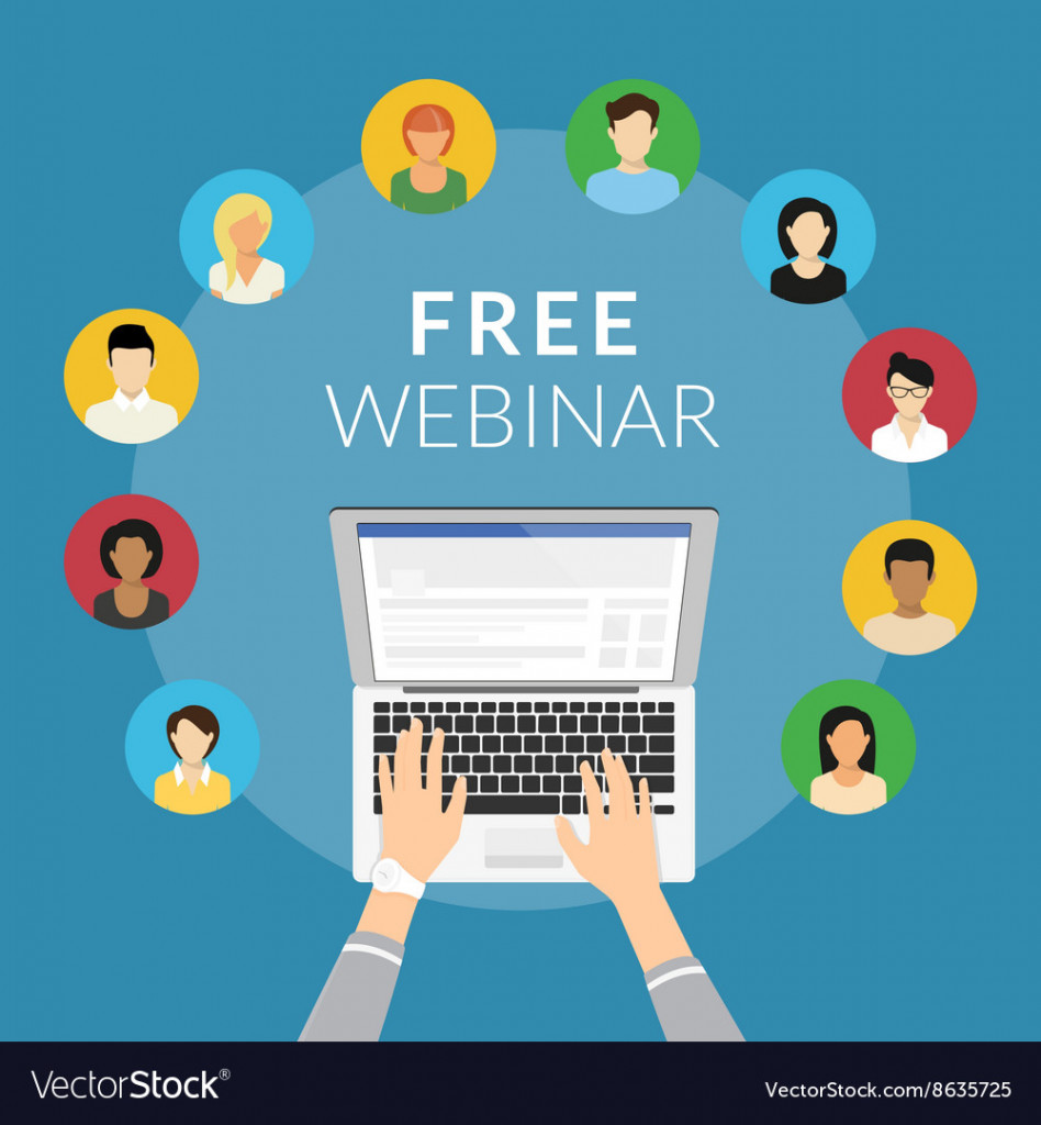 free-webinar-concept-vector-8635725