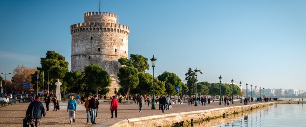 The white tower, Thessaloniki city, Greece