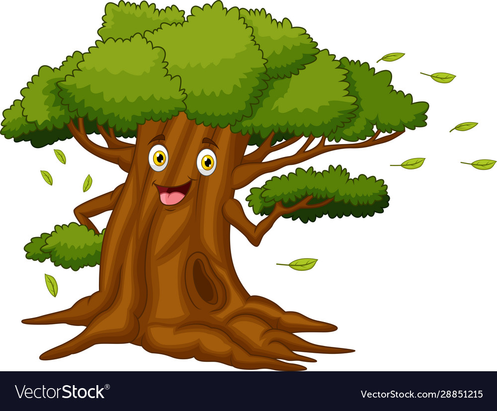 cartoon-tree-with-a-face-vector-28851215