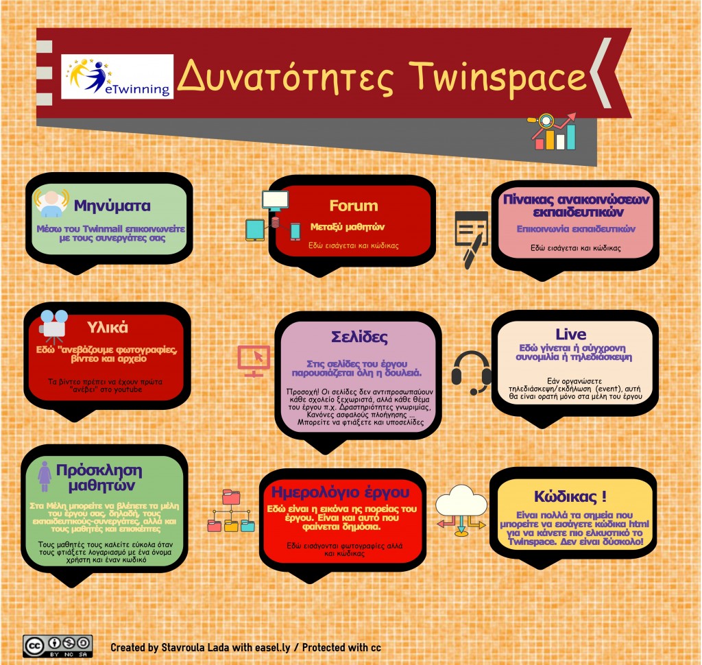 infographic twinspace activities