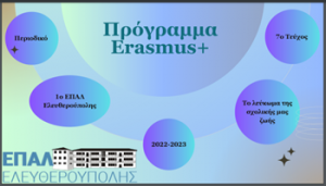 7ο ΤΕΥΧΟΣ (2022-23) - ΠΡΟΓΡΑΜΜΑ ERASMUS+
