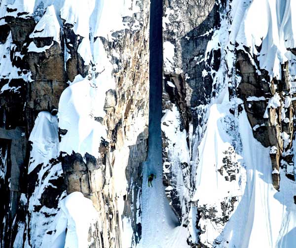 Η πιο επικίνδυνη κατάβαση με σκι