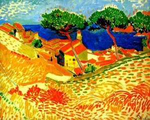 André Derain (1880-1954)  Vue de Collioure.