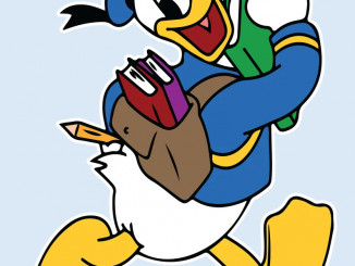 Donald duck back to school 1