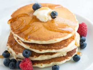 Easy-Fluffy-Pancakes-Recipe-Video