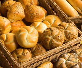 Assortment of bakery goods