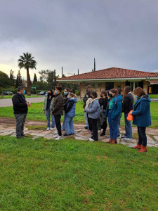 Στιγμιότυπο από την επίσκεψη