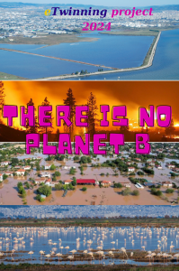 there is no planet B poster eTwinning project
