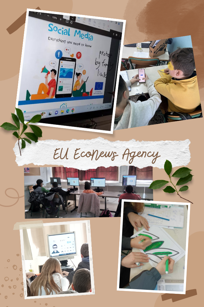 EU EcoNews Agency etwinning project January activities
