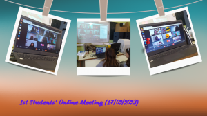 1st Students' Online Meeting