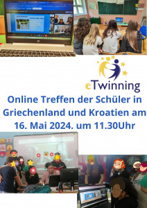 online Treffen der Schüler in Kroatien und Greichenland am 15. Mai 2024. (1)