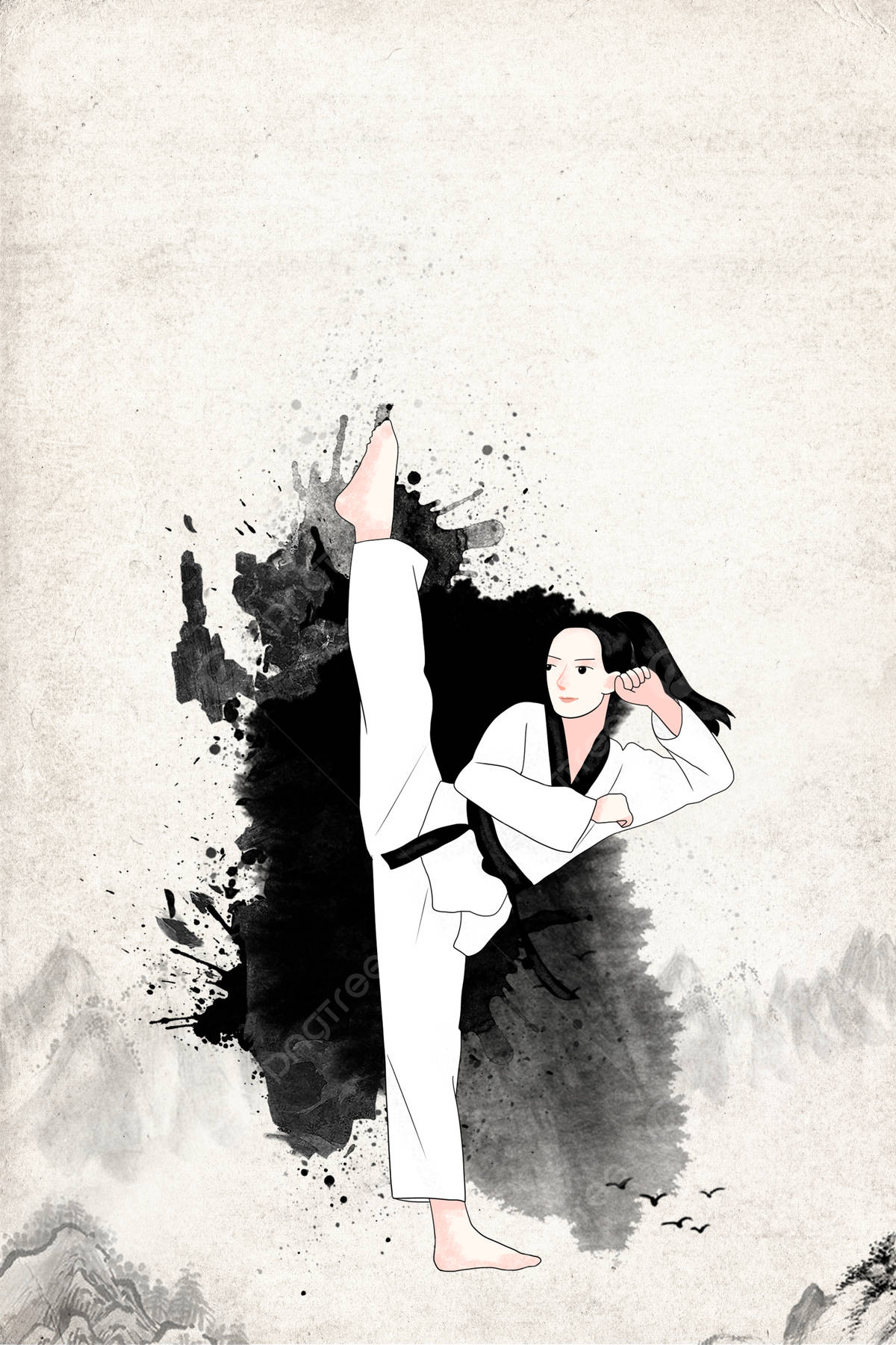 painted-taekwondo-girl-digital-artwork-ci8phyaeo87dzj3a