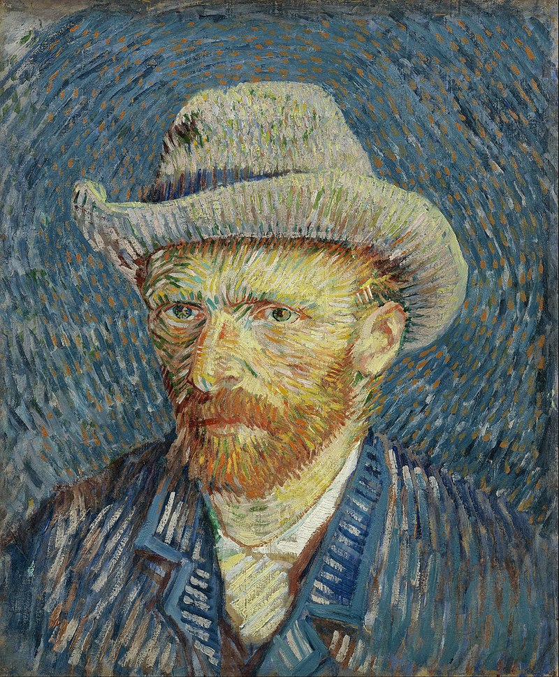 800px-Vincent_van_Gogh_-_Self-portrait_with_grey_felt_hat_-_Google_Art_Project