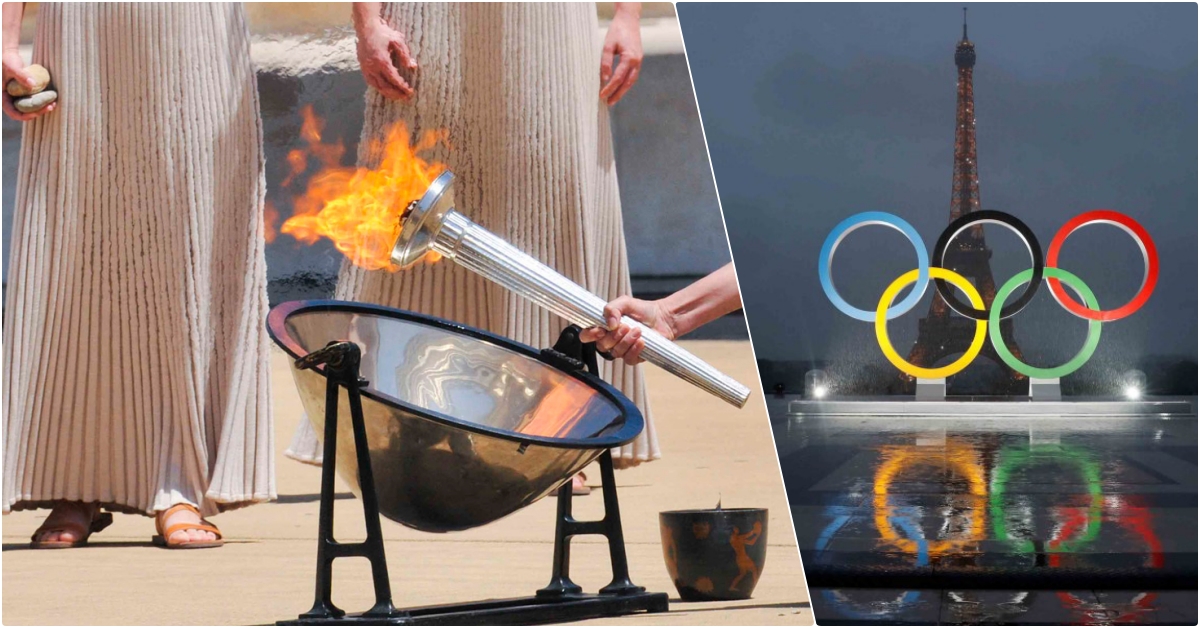 Ακολουθώντας την ολυμπιακή φλόγα στις πόλεις της Γαλλίας - Montpelier, France