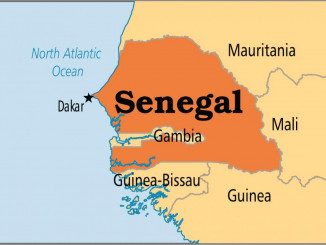 Σενεγάλη-χάρτης