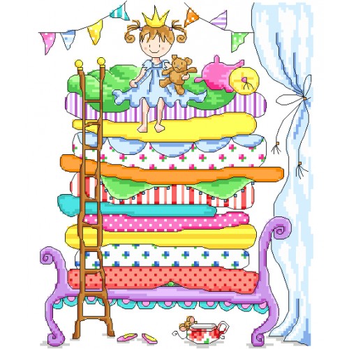princess-and-the-pea-fairy-tale-cross-stitch-pattern-chart-3-500x500