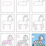 how to draw a zebra2
