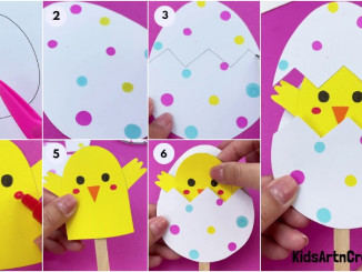 easter chick craft