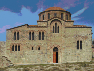 Νότια όψη μετά τις εργασίες αποκατάστασης – Ιερός Ναός Μεταμόρφωσης του Σωτήρος Χριστιανούπολη Μεσσηνίας