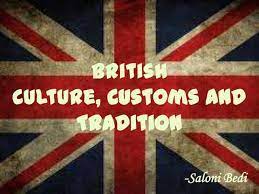 1st issue. British culture, customs and tradition.
