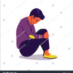 stock-vector-sad-boy-sitting-on-the-floor-illustration-of-depressed-young-man-1211570413