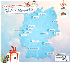 Οι μεγαλύτερες χριστουγεννιάτικες αγορές στη Γερμανία