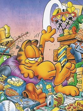Garfield_Messy
