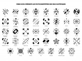 Les Pictogrammes sport de Paris 2024 (Olympiques)