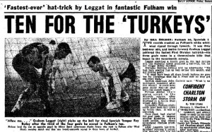 Fulham 10-1 Ipswich (1963)