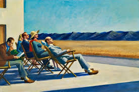 People in the sun- Edward Hopper